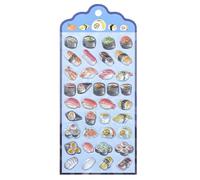 Generisch Food 3D Sticker - Scrapbooking Sticker Decoration - Food Stickers for Scrapbooking for Water Bottle Classroom Reward Wall Laptop Mobile Phone Skateboard