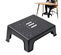 Generisch Foot Stool - Massage Structure Non-Slip Comfort Support Undertable Foot Rest Ergonomics Balance Relaxation Portable Design for Home School Dorm Apartment Travel Work Study Chai