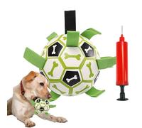 Generisch Football Ball for Dogs, Toy with Pump, Pastor Balloon for Dogs, Yard Game for Pets, Indestructible Puppy Toy, for Indoor and Outdoor Use