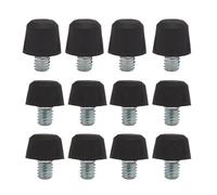 Generisch Football Cleats Replacement Kit - Football Boot Studs Replacement Set | Spanner Included High-Strength Screw Studs for Players Athletes, black, Large