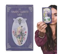 Generisch Foragers Daughter Tarot - Beginner Tarot Deck for Divination | 78 Cards Fortune Tells Set | Illustrated Tarot Deck for Spiritual Reading | Oracle Cards for Beginners, Reading Kit