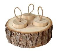 Generisch Foraging Toy - Wooden Hamster Interactive Fragrance Detector Game | Educational Activity to Hide Treats with Chewproof Design for Rabbits, Gerbils and Rodents