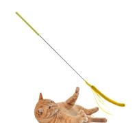 Generisch Fox Tail Grass Cat Teaser - 60 g Setaria Feather, Flexible Feather, Extra Steel Wire, Plush Self-Entertainment Toy, Indoor Kitten Game, Small Instinct Tease