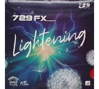 Generisch Friendship 729 FX Lightening Table Tennis Pad (Red, 2.2 mm)