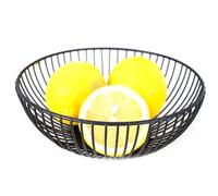 Generisch Fruit Bowl for the Worktop - Kitchen Serving Plate, Basket Made of Metal Wire - For Home Kitchen Snacks Treats Sweets Serving Plate Thanksgiving Christmas Easter