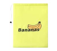 Generisch Fruit Storage Pouch, Produce Bag, Polyester Aluminium Film Build, Sealing Design, Reusable Grocery Bag for Home Travel Onion Banana Lunch Meal, 12.99 x 10.24 x 0.39 Inches, 1-Piece
