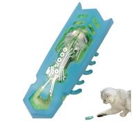 Generisch Funny Cat Toys for Cats | Battery Operated Teaser Interactive Colorful Realistic | Cute Funny Pet Supplies for Cats Kittens Houses Pet Stores