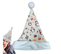 Generisch Funny Christmas Hats, Cute Christmas Hat - Penguin Cartoon Christmas Hat - Festival Winter Decoration, Christmas Decoration for Christmas Tree, Photo Prop