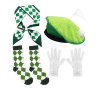 Generisch Funny Golf Hats, Golf Ball Flags Square, Lightweight Party Accessory for Golfer's Parties, Outdoor, Halloween, Festival, Women and Men