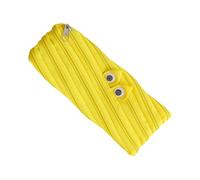 Generisch Funny Pencil Case - Large Capacity Portable Pencil Case | Portable Pen Storage Bag for Eraser Ruler School Classroom Student Teacher Office Teenager College Travelers, yellow, see