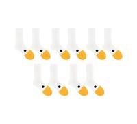 Generisch Funny Socks - Pack of 5 Windproof Cuddly Warm Women's Winter Thermal Sleeping Socks for Girls Women Men Family Cold Indoor Bedtime Birthday Christmas