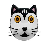 Generisch Funny Thief Kitten Latex Mask Horror Headwear for Halloween Carnival Costume Party Props