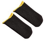 Generisch Games Thumb Sleeves - Conductive Carbon Fibre Fabric, Friction-Free Motion Protection, Moisture-Wicking Grip | 0.3 mm Extremely Thin, Performance-Enhancing Accessory for iOS Gamng