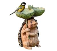 Generisch Garden Decoration for Outdoor Use, Cute Decorative Hedgehog Figures, Funny Garden Decoration for the Patio, for Indoor Lawn, Balcony, Windowsill, Path, Courtyard, Farm, Farmhouse