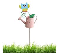 Generisch Garden Decorative Stakes - Metal Garden Decoration for Easter as a Watering Can - Decorative Stakes for the Patio - For Easter Spring Outdoor Garden Area Yard Patio as well as