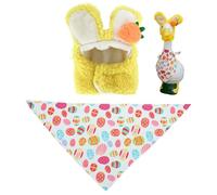 Generisch Garden Duck Costumes, Funny Party Easter Cloth with Hat Porch Duck Easter Bunny Hat - For Celebration Decoration Event Lawn Garden Outdoor Farm