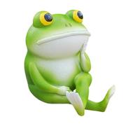 Generisch Garden Sculpture - Resin Thinking Figure Decorative Sculpture - Thoughtful Animal Figure | For Patio Garden Living Room Bedroom Study Desk Home Office Decoration