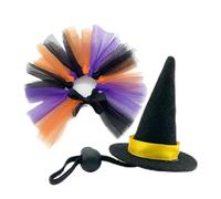 Generisch Gecko Costume, Lizard Witch Outfit for Pets, Reptile Clothing, Pet Accessories for Snake, Turtle, Gecko, Hedgehog, Hamster, Bird, Halloween Party