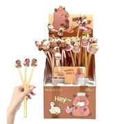 Generisch Gel Ink Pens - 0.5 mm Mignon Cartoon Capybara Adorable Gift, 48 Partial School for Students Gift Course Party Nanny Office Office Room Reward Children