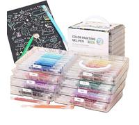 Generisch Gel Pens for Journaling and Diary - Fine Tip, Gentle Writing, Writing Pens, Painting Markers | For Children and Adults for Drawing, Scrapbooking, Journaling, Colouring