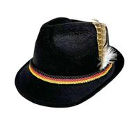Generisch German Hat Headgear Made of Fleece Material