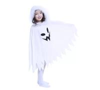 Generisch Ghost Halloween Costume for Girls, Halloween Ghost Outfit, Hooded Costume - Role Play Props, Halloween Cape for Carnival Night Parade, Masquerade