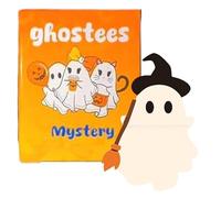 Generisch Ghost Phone Charm, Halloween Accessory Set, 6 Pieces Decorative Binding, Cute Ghost Figures, Universal Fit for Smartphone Mirror Screens, Home Use Girls