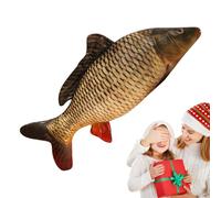 Generisch Giant Fish Cushion Plush Fish Stuffed Animal Throw Pillow Carp Plush Stuffed Animal Plush Cushion Soft Fish Cushion for Bedroom Living Room Car