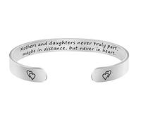 Generisch Gift Natural Beads Men Rings Engraved Spell Personalized Jewelry Day Adjustable Bracelets Granny Bracelets Bead Width Phrases Jewelry, one size, Stainless Steel