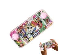 Generisch Gioco Acquatico Portatile - Macchina Gioco Anelli Acqua Retro, Scatola Acqua Lancio Aqua Loop Casuale ABS | Giocattolo Tascabile Bambini Esercizio Coordinazione Occhio Mano Per