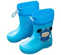 Generisch Girls' Boots Lightweight Comfortable Breathable Waterproof for Nursery Outdoor Leisure Travel Beach Playground, blue, 1.5 UK