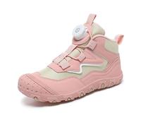 Generisch Girls Five Finger Winter Shoes with Thick Insulation Flexible Sole for Winter Activities, pink, 10.5 UK Child