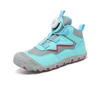 Generisch Girls Five Finger Winter Shoes with Thick Insulation Flexible Sole for Winter Activities, sky blue, 11.5 UK Child