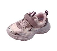 Generisch Girls' Lightweight Trainers with Soft Sole for Optimal Comfort Breathability - Ideal Running Shoes for Toddlers with Non-Slip Flexible, purple, 12 UK Child