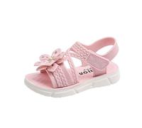 Generisch Girls Sandals for Active Comfortable Shoes for Daily Wear Durable Holiday Outdoor Slipper for 3 to 12 Years for Boys, pink, 1.5 UK