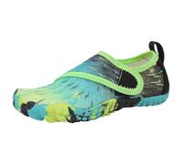 Generisch Girls' Slim Trainers with Soft Sole for Children, Outdoor Dual Purpose Fitness Swimming Shoes, Green, 10.5/11 UK Child