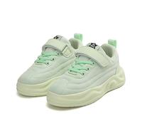 Generisch Girls' Trainers, Lightweight, Comfortable, Breathable, for School, Leisure, Daily Life, Firm Fit, Children's Shoes, 5-14 Years, Green, 4 UK