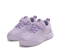 Generisch Girls' Trainers, Lightweight, Comfortable, Breathable, for School, Leisure, Daily Life, Firm Fit, Children's Shoes, 5-14 Years, purple, 31.5 EU