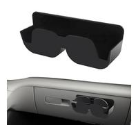 Generisch Glasses Holder for - Half Open Adhesive Protection Stand - Sunglasses Holder for Car with Velvet Lining - For Driver Ticket Card Small Parts Vehicle Truck SUV Saloon