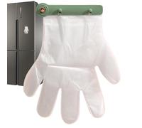 Generisch Glove Holder for the Wall - Hanging Glove | Glove Dispenser with 100 Gloves for Household, Kitchen, Restaurant and Bathroom