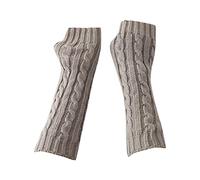 Generisch Gloves White Lace Women and Women Winter Warm Gloves Winter Gloves Ear Warmers Black (Grey, One Size)