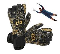 Generisch Goalkeeper Gloves - Comfortable and High Performance Reusable Breathable - Football Gloves with Finger Protection | For And Girls, Children, Teenagers, Family and Friends