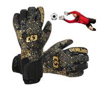 Generisch Goalkeeper Gloves for Adults, Non-Slip Design, Thick, Elastic and Comfortable, Football Gloves for and Teenagers, for Girls, Children, Teenagers, Family and Friends
