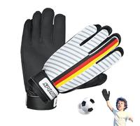Generisch Goalkeeper Gloves for Children, Children's Football, Adjustable Sports Accessories for Training, School Lessons, Tournament Games