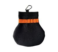 Generisch Golf Ball Cleaner Pouch, Club and Balls Cleaning Bag, Waterproof Restorer Towel, Portable with D-Clip, Ideal for Men Golfers, Dad Golfing Gear, Accessories 6.3 x 7.09 Inch, orange, Siehe