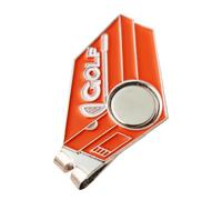 Generisch Golf Ball Marker Hat Clip - Decorative Clip, Painted Training Ball Marker - For Male and Female Golfers for Dads for Birthdays for Holidays as Stocking Filler for Hats and