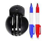 Generisch Golf Ball Marking Tool, UV-Resistant and Colourfast, Precision Marking Tool for Golf Balls, for Men, Women, Beginners, Sports, Fitness, Golf Course, Exercise Green
