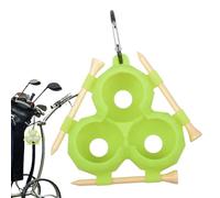 Generisch Golf Ball Silicone Cover - Portable Golf Ball Carry Bag | Golf and Golf T-Shirt Silicone Carry Bag with Buckle, Easy Attachment Club Bag Accessories for Carts and Belt Accessories