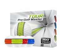 Generisch Golf Balls for Men, 12 Golf Training Balls, 360 Degree Orbital Putter Target System, Training Aid & Sports Accessories for Men and Women