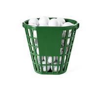 Generisch Golf Basket, Large Portable and Robust Design - Storage Box for 50 Golf Balls | for Golfers Home Driving Range Office Club Balcony Garage